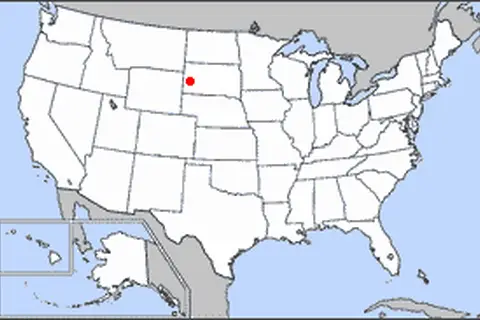 Map: Locmap Mount Rushmore
