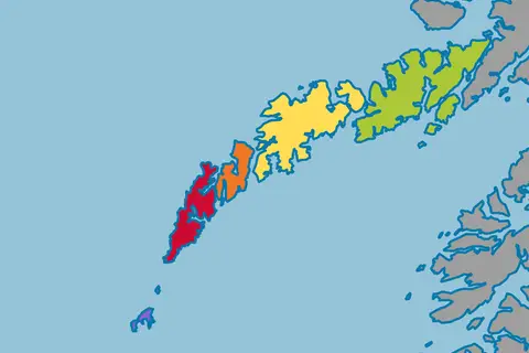 Map: Lofoten Island Wikivoyage Map