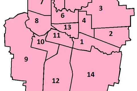 Map: London Ontario Ward Map 2018