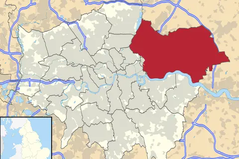 Map: London Wikivoyage City Regions Maps East London