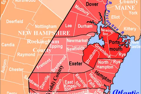 Map: Ma Norfolk Old Co Towns Map
