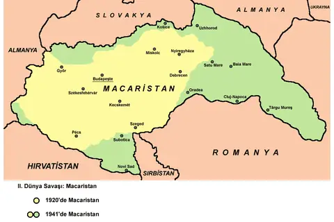 Map: Macaristan Map