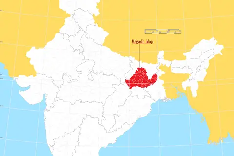 Map: Magadh Map