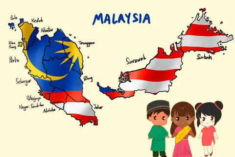 Map: Malaysia Cultural Map 2