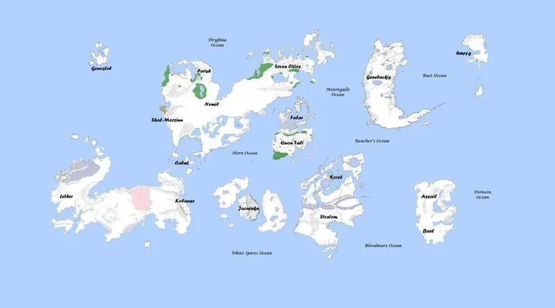 Map: Malazan World Map