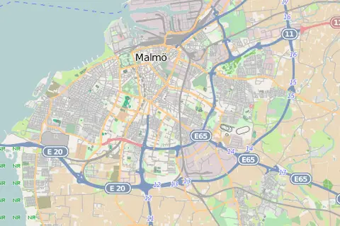 Map: Malmo Location Map