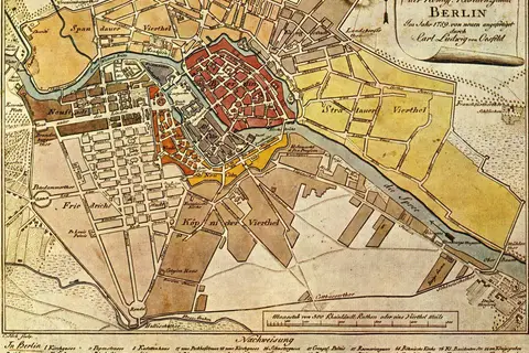 Map: Map de Berlin 1789