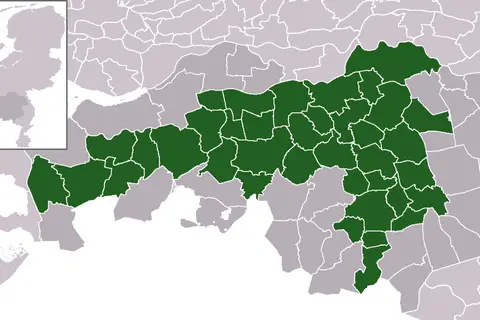 Map: Map Nl Brabantse Stedenrij Municipalities 2009