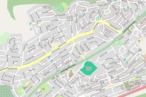 Map: Map of Ely Cardiff