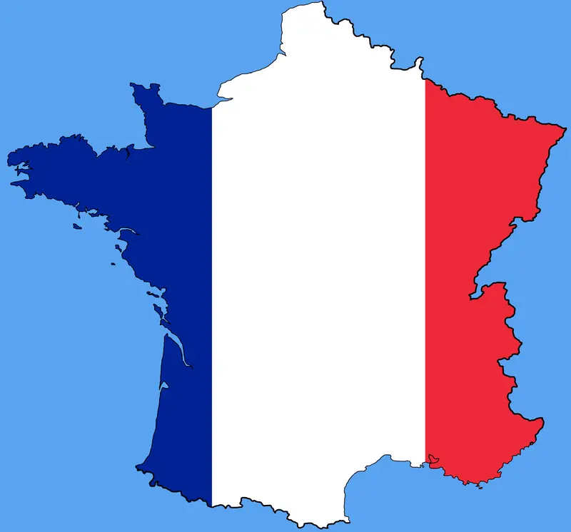 Map: Map of France