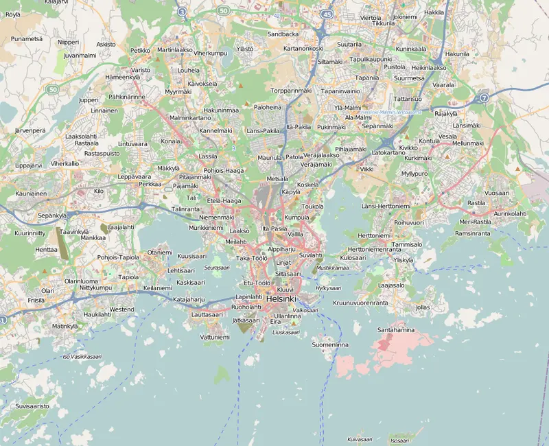 Map: Map of Helsinki