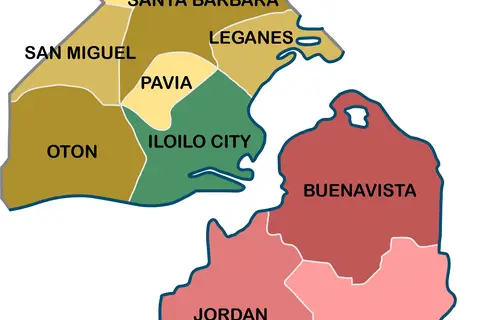Map: Map of Metro Iloiloguimaras