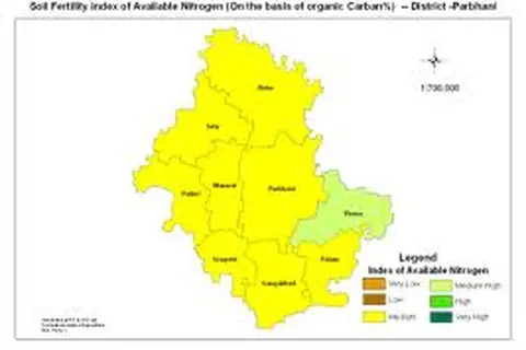 Map: Map of Parbhani