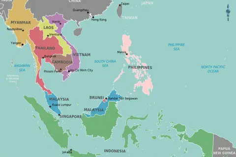 Map: Map of Southeast Asia