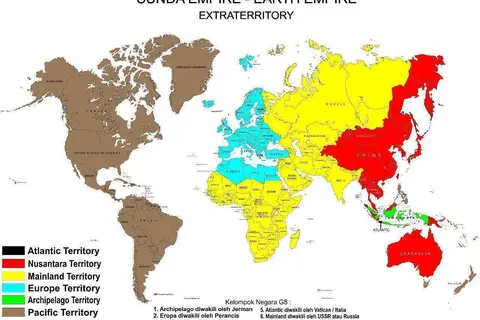 Map: Map of Sunda Empire