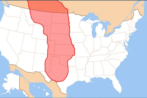 Map: Map of the Great Plains