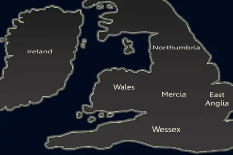 Map: Map of the the Last Kingdom En