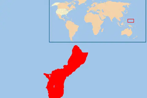 Map: Map of Usa Gu