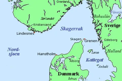 Map: Map Skagerakkattegat