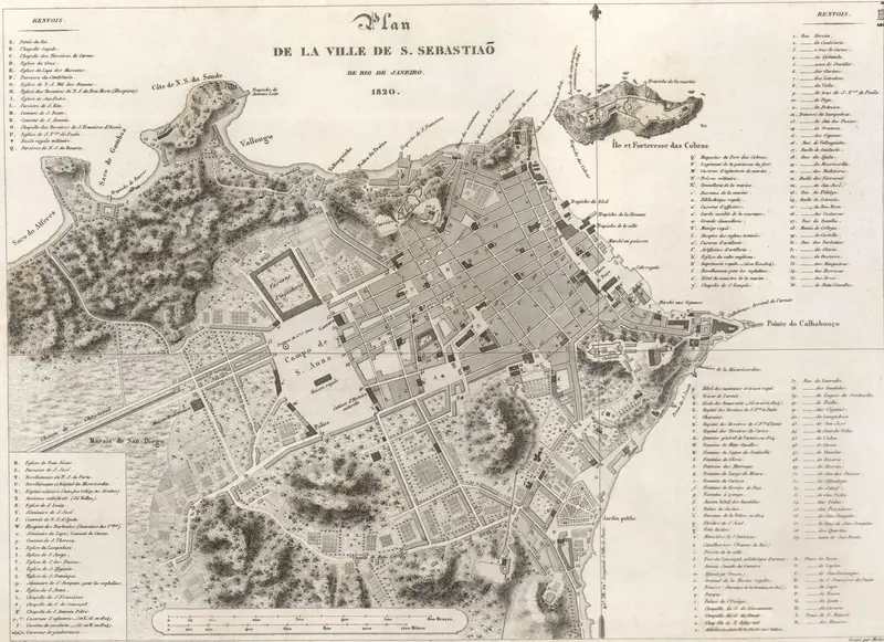 Map: Map of the City of Rio de Janeiro