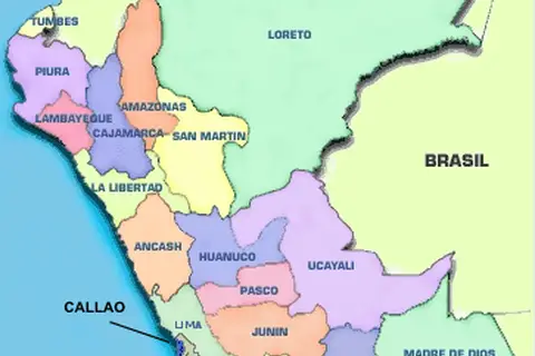 Map: Mapa de Colores del Peru Jmk Ver Castellana