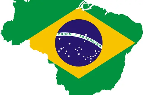 Map: Mapa Do Brasil Com a Bandeira Nacional