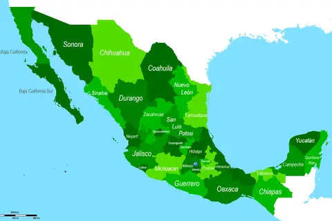 Map: Mapa Mexico Con Nombres 2010