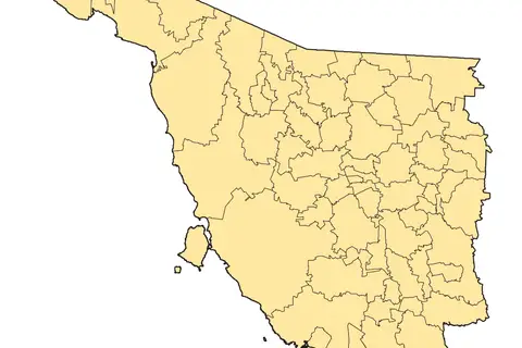 Map: Mapa Municipios Sonora