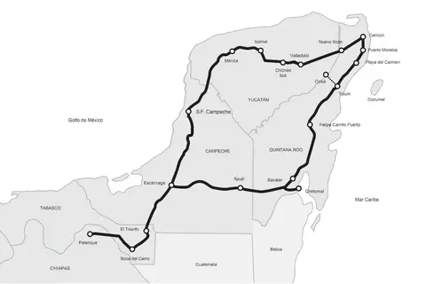 Map: Mapa Tren Maya
