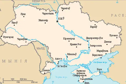 Map: Mapa Ukrainy