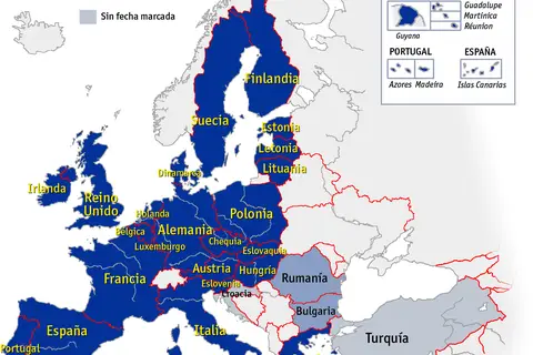 Map: Mapa Union Europea