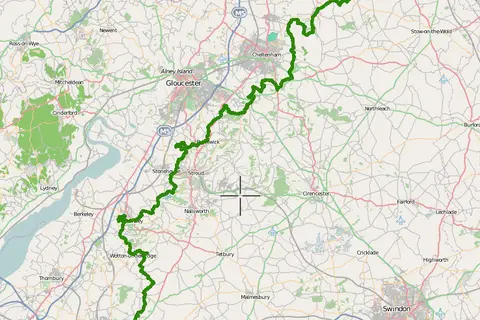 Map: Mapofthecotswoldway20090917