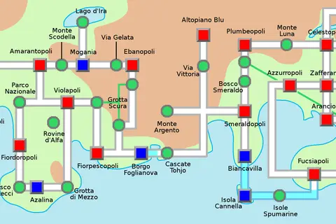 Map: Mappa Di Johto E Kanto
