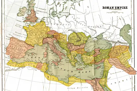 Map: Mapsromanempirepeak150Ad