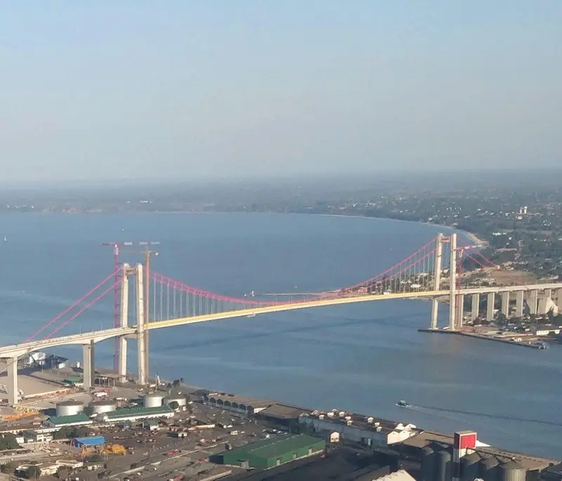 Map: Maputokatembe Bridge from the Norther Shore July 2018 2