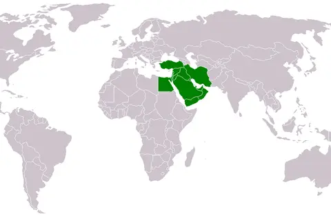 Map: Mapworldmiddleeast