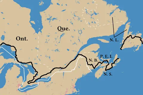 Map: Marathon of Hope Map