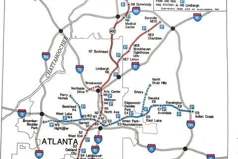 Map: Marta Original Map