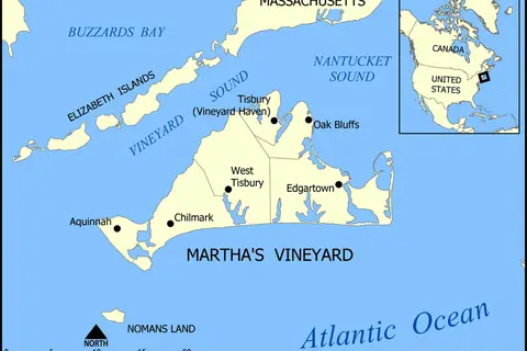 Map: Marthas Vineyard Map