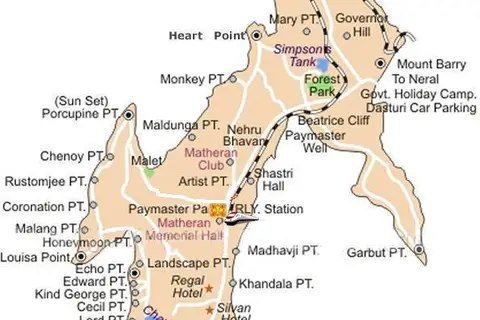 Map: Matheran Map