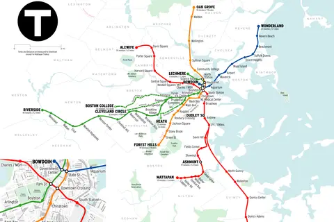 Map: Mbta Boston Subway Map