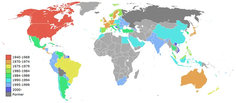 Map: Mcdonalds World Locations Map
