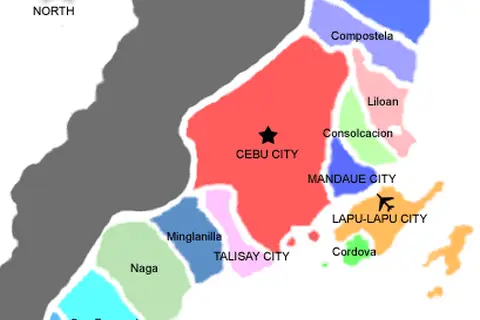 Map: Metro Cebu Map