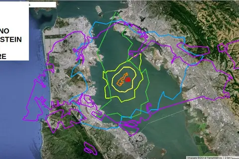 Map: Microstates vs. San Francisco Bay