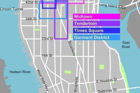 Map: Midtown Manhattan Map