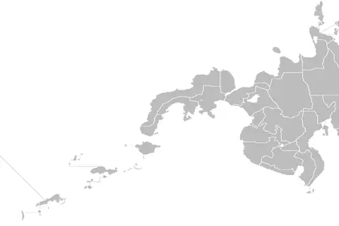 Map: Mindanao Blank Map