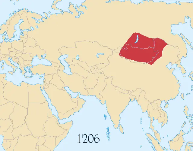 Map: Mongol Empire (1260)