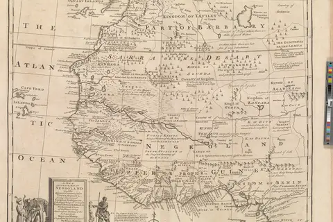 Map: New Accurate Map of Negroland