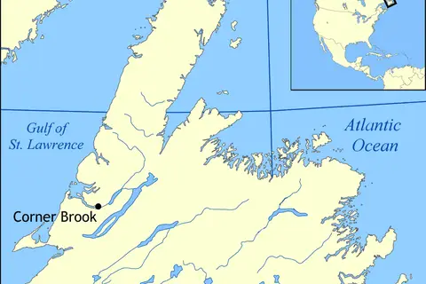 Map: Newfoundland Map