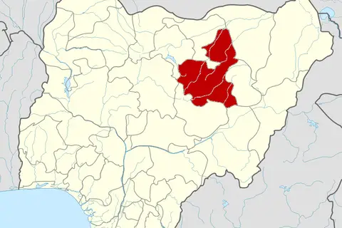 Map: Nigeria Bauchi State Map